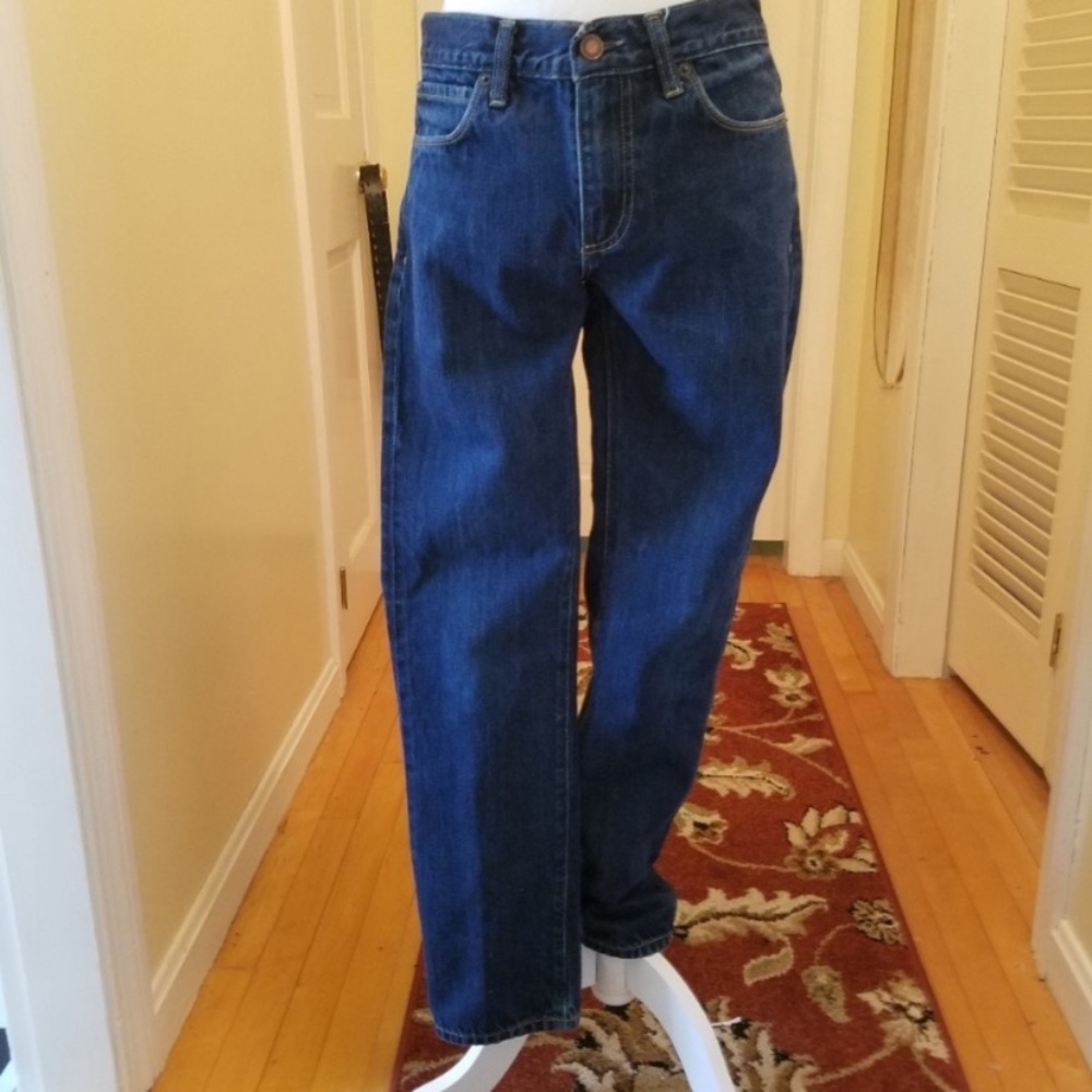 Men’s skinny tapered leg jeans